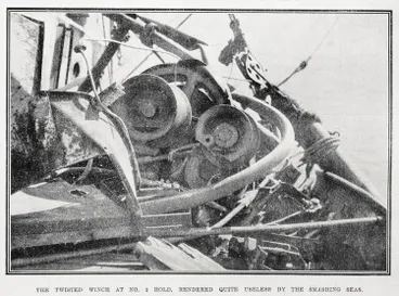Image: The vanishing Wiltshire: scenes at the wreck two months ago and now