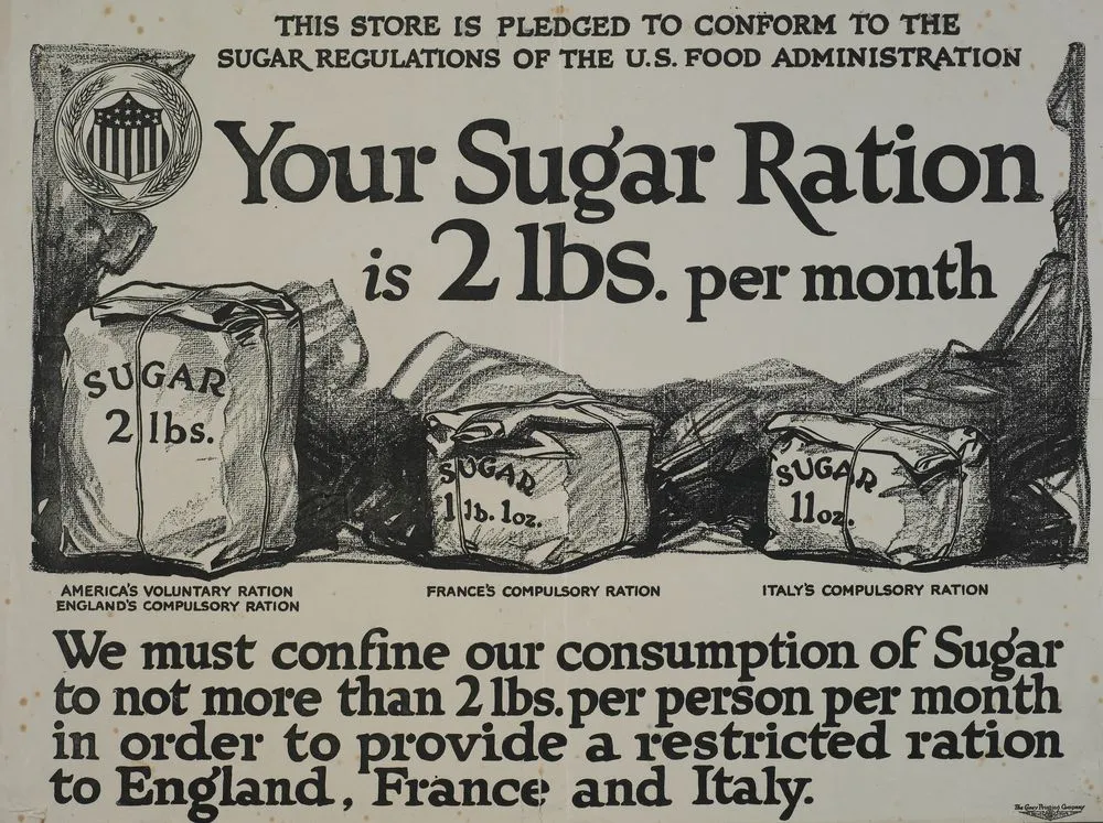 Poster, 'Your Sugar Ration'