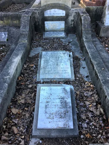 Image: Nicholls Grave Terrace End Cemetery