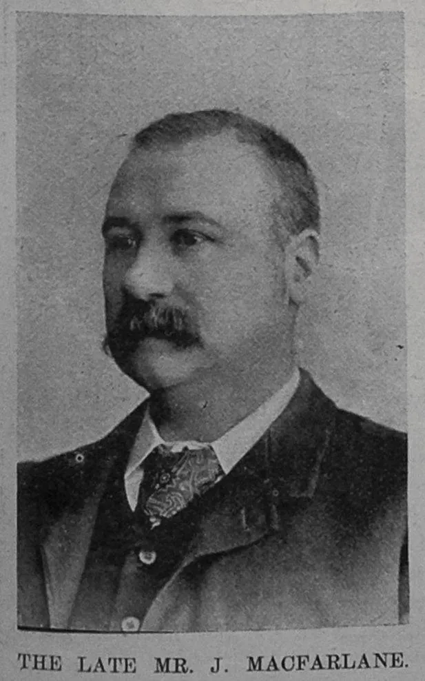 The late Mr J MacFarlane