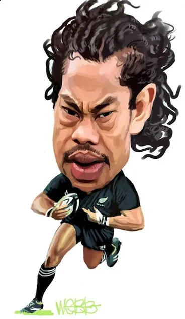 Image: Webb, Murray :Tana Umaga. [ca 13 September 2003].