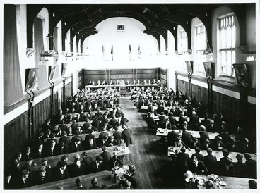 Image: Christ College dining hall, Christchurch