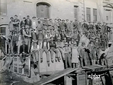 Image: Town Hall Construction Workers