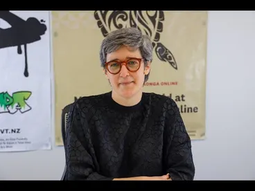 Image: Lizzie Bisley, Curator Modern Art, Te Papa, talks about the School Journals.