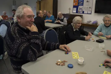 Image: Senior Citizens Society bingo, Christchurch North Methodist Parish