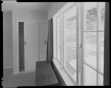 Image: House interior, bedroon window