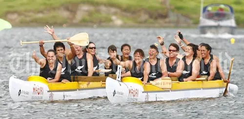 Waka ama champions
