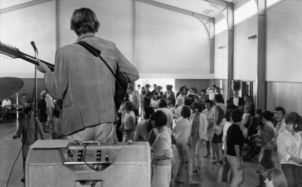 Dance at St John's Hall; The Bitter End guitarist and dancers