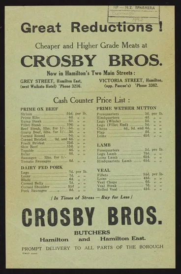 Image: Crosby Bros