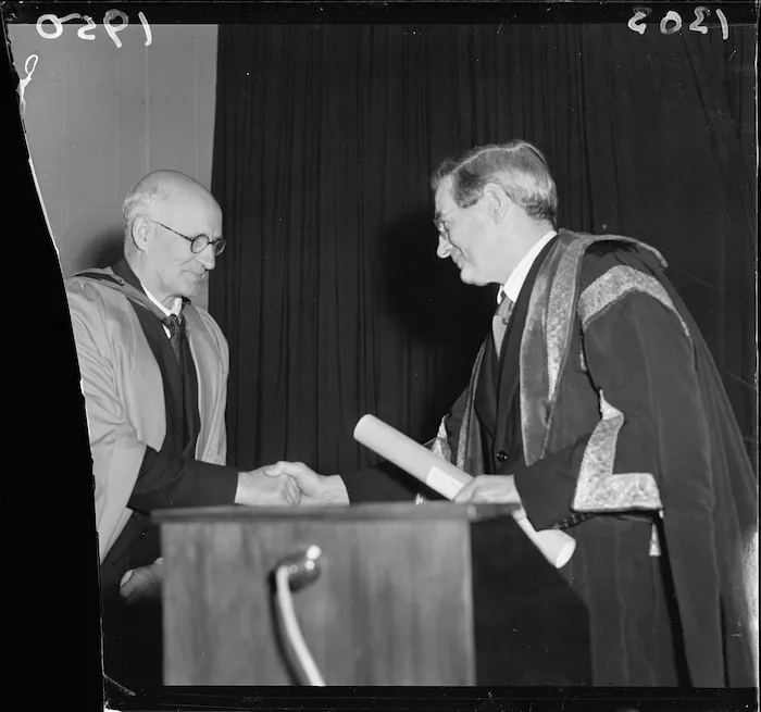 Sir Raymond Priestley and Sir David Smith