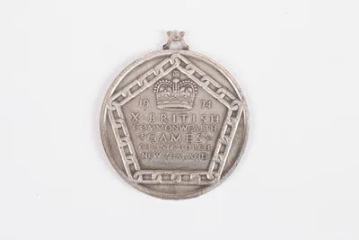 silver medal, British Commonwealth Games 1974