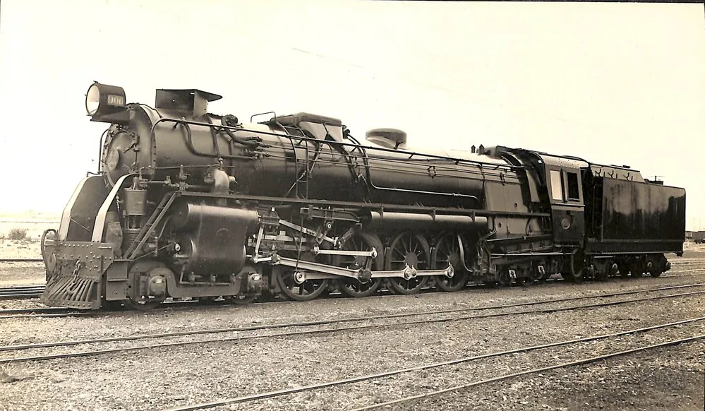 New Zealand Railways locomotive, K 4-8-4 class; number 900; first of this class.