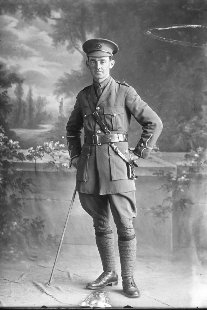 2nd Lieutenant Stanley James Davis, 1916