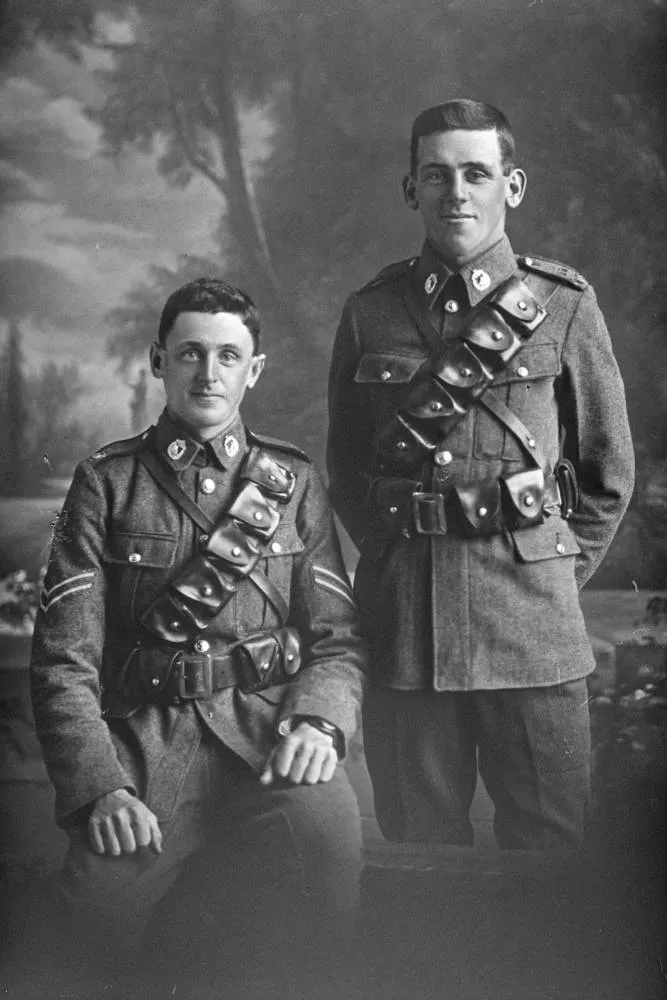 Heays brothers, 11th (North Auckland) Mounted Rifles, 1914