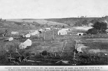 Settlement at Ōrākei, 1907 Image: Settlement at Ōrākei, 1907