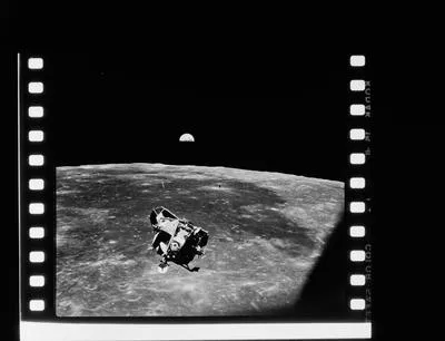 [Space Research - U.S.A. Apollo II Moon Landing]