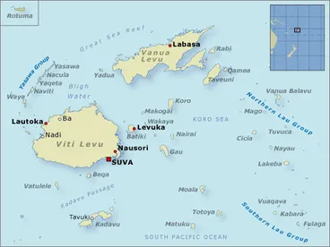 Image: The Fiji islands