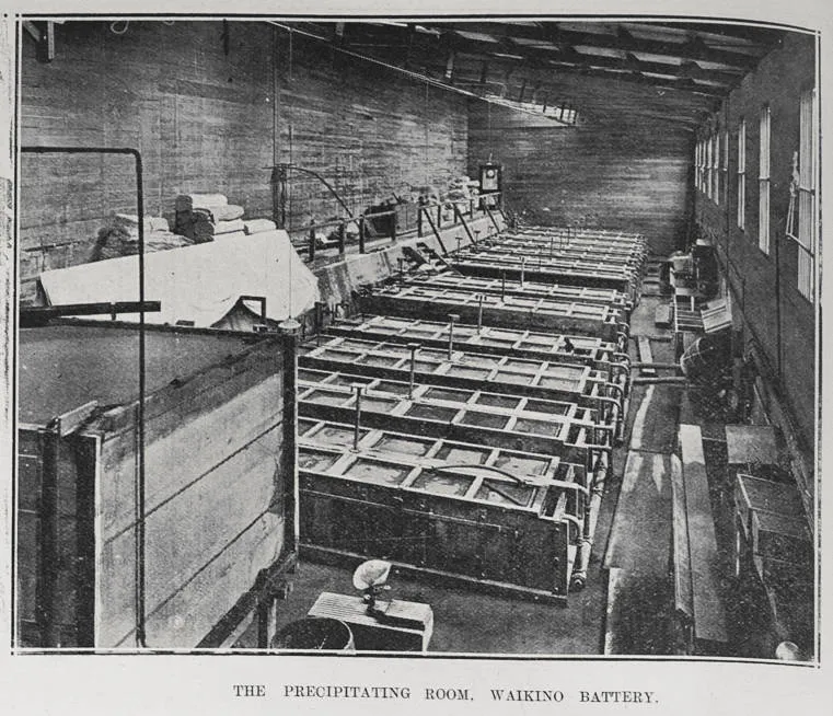 THE PRECIPITATING ROOM, WAIKINO BATTERY