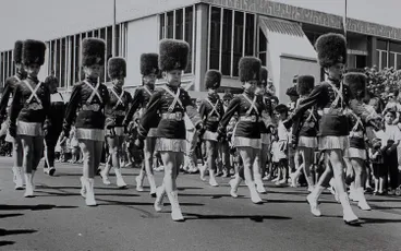 Marching girls, Manurewa, 1991 Image: Marching girls, Manurewa, 1991
