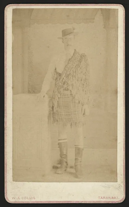 Elsdon Best - Photograph taken by William Andrews Collis