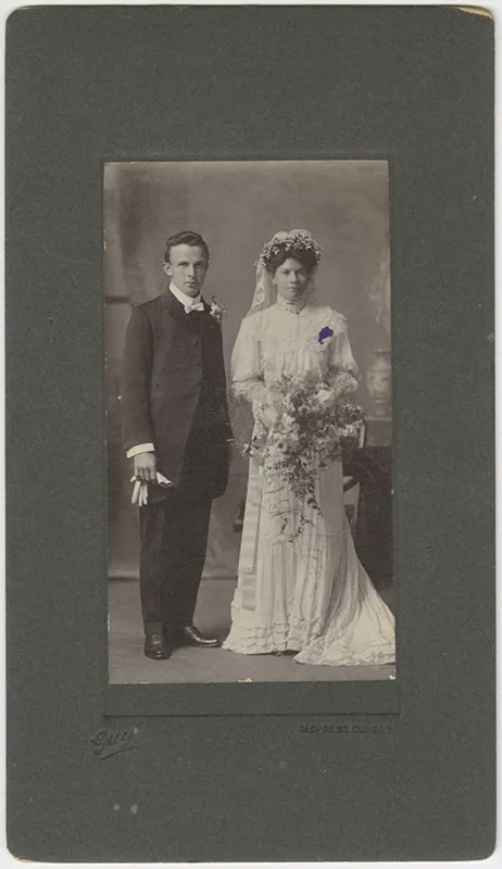 Photograph, George Waldemar and Elizabeth Skjellerup