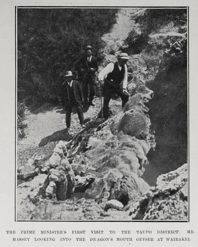 The Prime Minister's first visit to the Taupo district