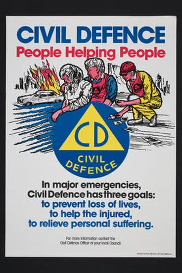 Image: Civil Defence helping people