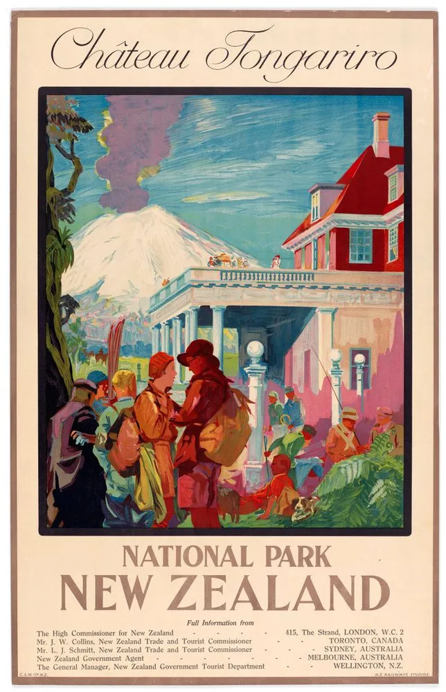 Chateau Tongariro poster