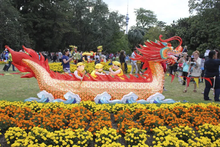 Chinese lanterns, Auckland Lantern Festival.