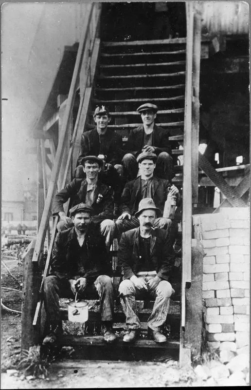 Miners at Ralph's Mine - pre 1914