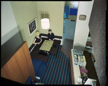 Image: Interior of Suzy's Coffee Lounge, Willis Street, Wellington