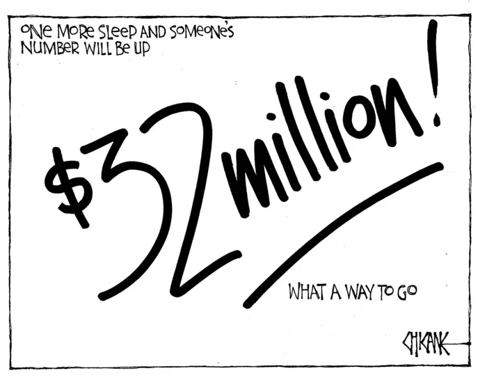 Winter, Mark 1958-: $32 million! What a way to go. 8 April 2011