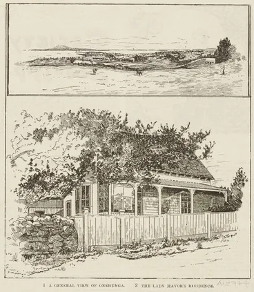 A general view of Onehunga; the Lady Mayor's residence Image: A general view of Onehunga; the Lady Mayor's residence