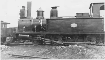 Image: Railway engine 1920s