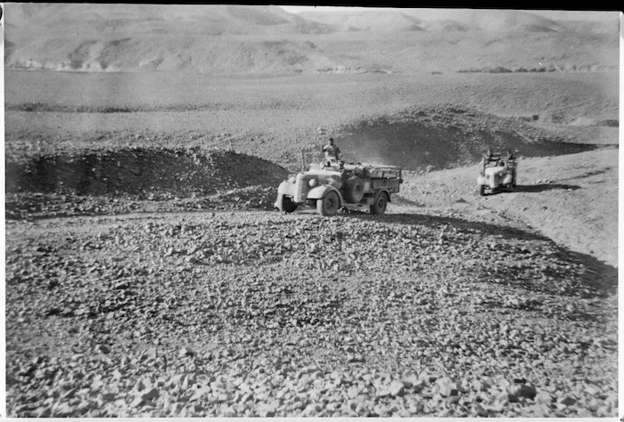 Long Range Desert Group on patrol, Libya