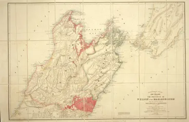 Image: Stanford's atlas of New Zealand : The provinces of Nelson and Marlborough with the adjacent parts of Wellington and Canterbury