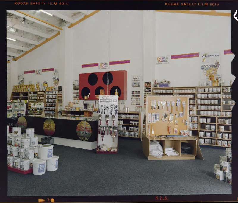Resene Color Shop, Interior
