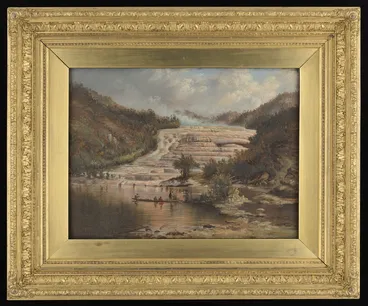 Image: Blomfield, Charles, 1848-1926 :[The Pink Terraces. 1890?]