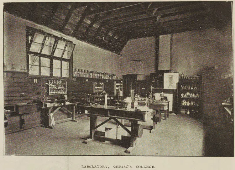 Laboratory, Christ's College