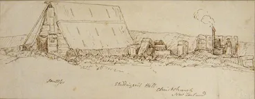 Image: Sketch: Studding Sail Hall