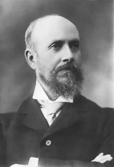 Image: James Kennedy Logan, photographed when he was an innovative superintendent of telegraphs in Wellington