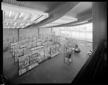 Image: Public library, interior, Gisborne