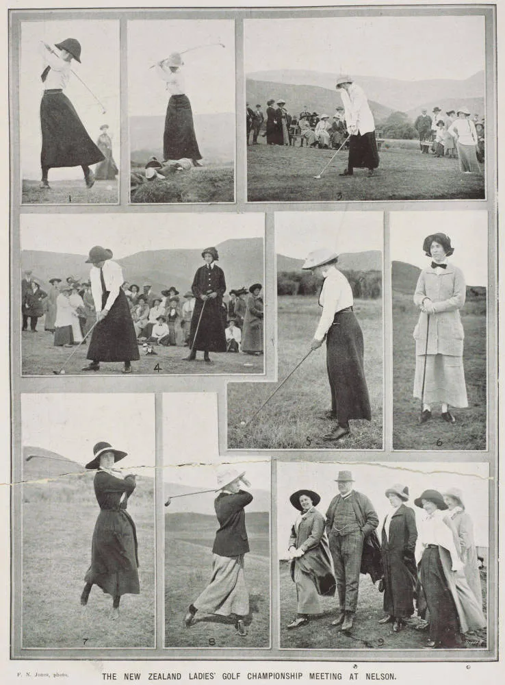 The New Zealand ladies' golf championship meeting at Nelson