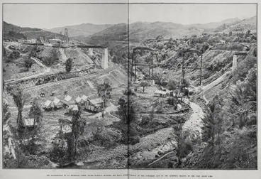 The Construction Of An Important North Island Railway Image: The Construction Of An Important North Island Railway