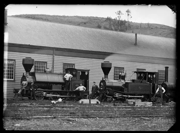 Image: Railways, locomotives, St Vincent Street yard