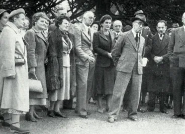 Image: 1950 Welcome address by the Director