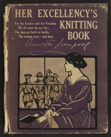 Image: Her Excellency's knitting book / compiled under the personal supervision of Her Excellency the Countess of Liverpool.