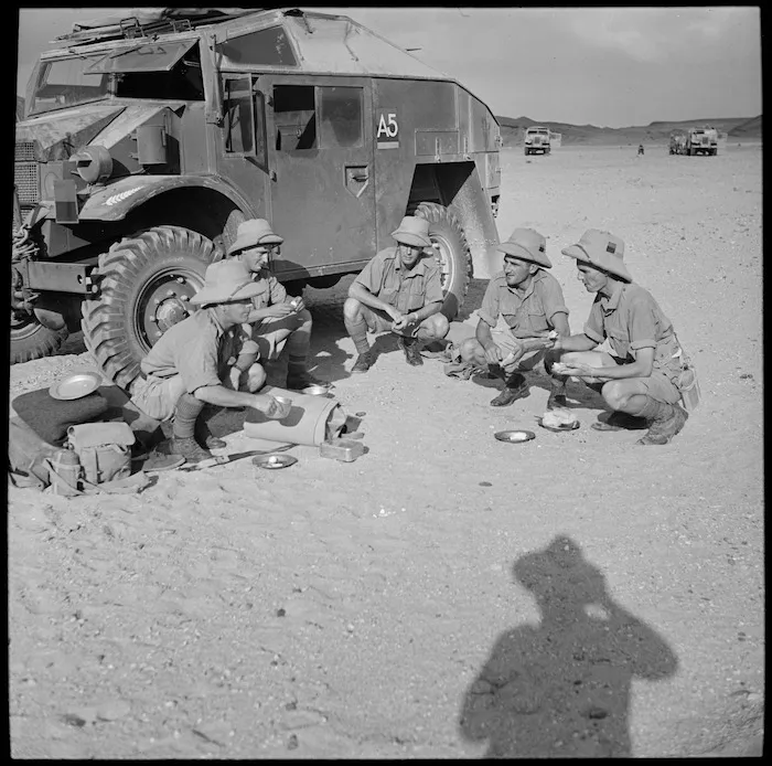 Spell for tea at one of the quads, Egypt