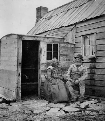 Image: Whaler and wife