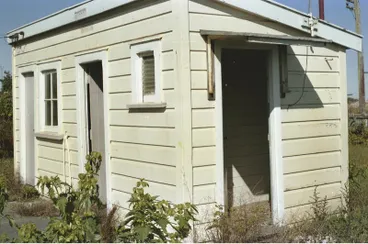 Photograph of station toilet block Image: Photograph of station toilet block